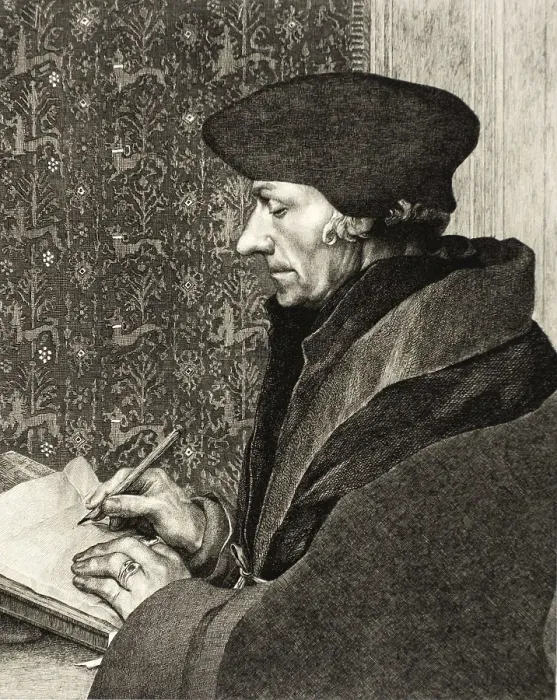 Framed Print : Desiderius Erasmus of Rotterdam or just Erasmus, 28 October 146614671469-11.12 July 1536, was a Dutch polymath, theologian, philosopher, philologist, priest, author and editor of over 150 books, Historical Framed Print : Desiderius Erasmus of Rotterdam or just Erasmus, 28 October 146614671469-11.12 July 1536, was a Dutch polymath, theologian, philosopher, philologist, priest, author and editor of over 150 books, Historical