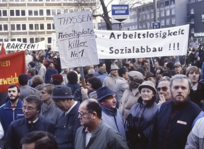 Framed Print : DEU, Germany: Historical slides from the 84-85 r years