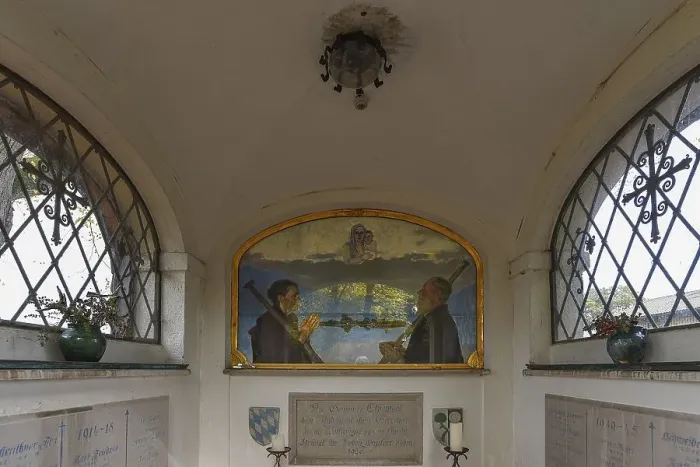 Framed Print : Devotional chapel on Fraueninsel
