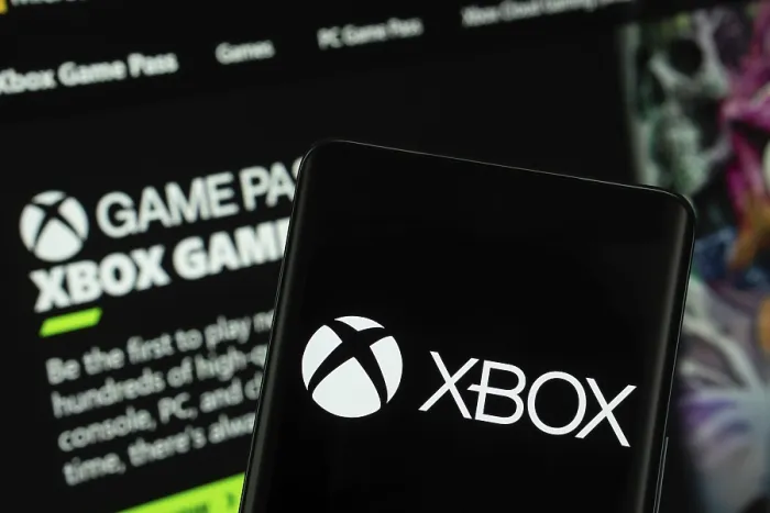 Framed Print : Dhaka, Bangladesh- 04 July 2025: Xbox logo is displayed on a smartphone screen
