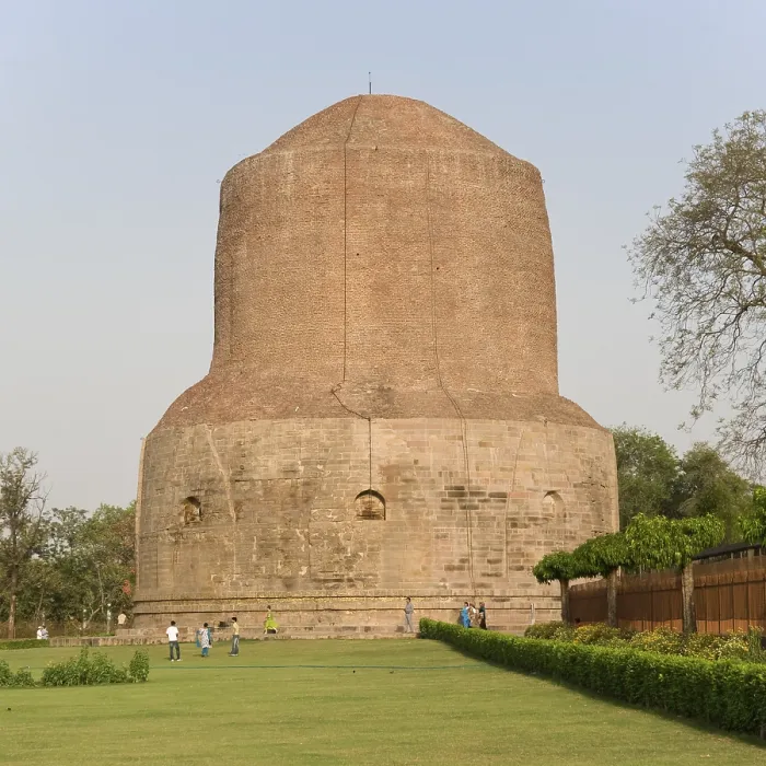 Framed Print : Dhamekh stupa, Isipatana Deer Park