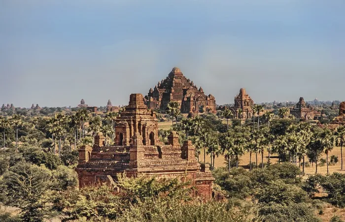Framed Print : The Dhammayangyi Temple was built under King Narathu around 1170