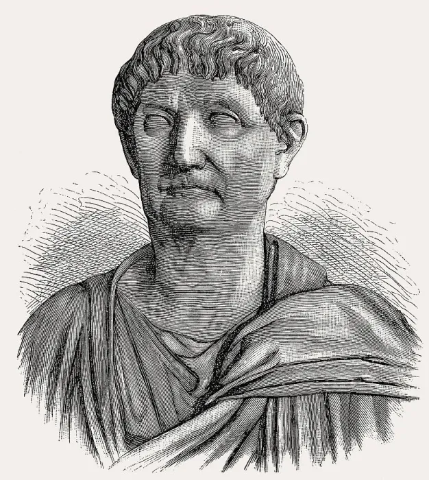 Framed Print : Diocletian or Diocles, 244-312