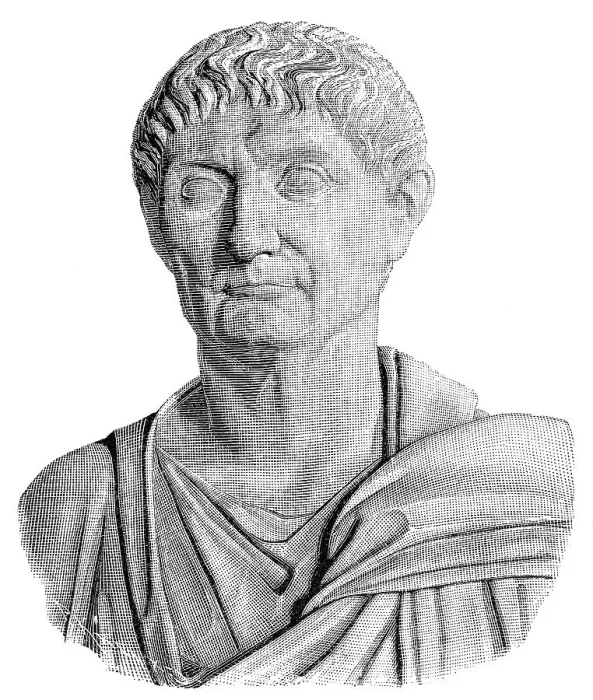 Framed Print : Diocletian or Gaius Aurelius Valerius Diocletianus Augustus