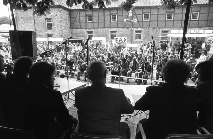 Framed Print : Discussion, song and dance should bring natives