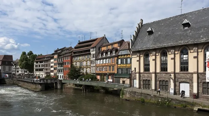 Framed Print : District of Le Petite France, Strasbourg Framed Print : District of Le Petite France, Strasbourg