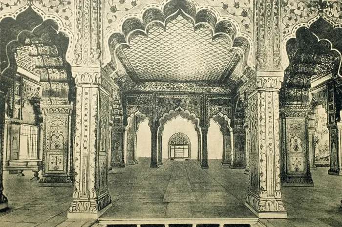 Framed Print : Diwan - E- Khas, Fatehpur Sikri, Uttar Pradesh, India, Asia