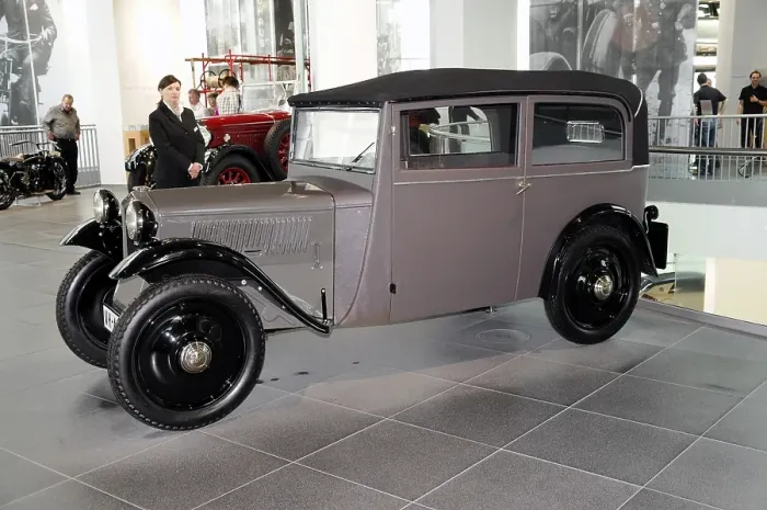 Framed Print : DKW F1 Front, convertible sedan