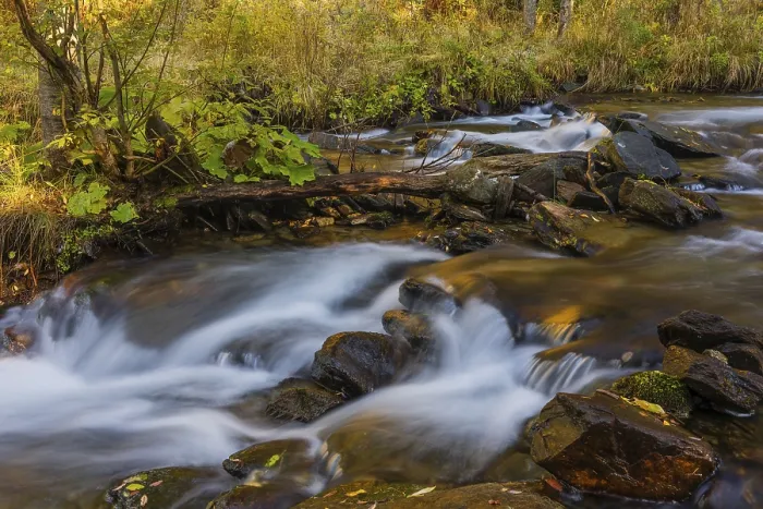 Framed Print : Doesen creek in the Doesen valley
