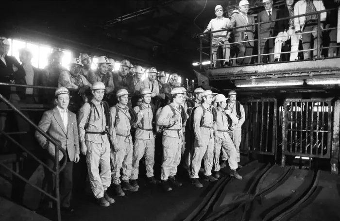 Framed Print : With the last dog the coal mine Waltrop ended its coal feeding in the coalfield on 29