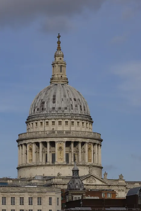 Framed Print : Dome of St. Pauls cathedral, City of London