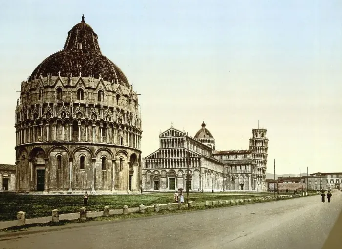 Framed Print : Domplatz, Pisa, Italien  /  Cathedral Square