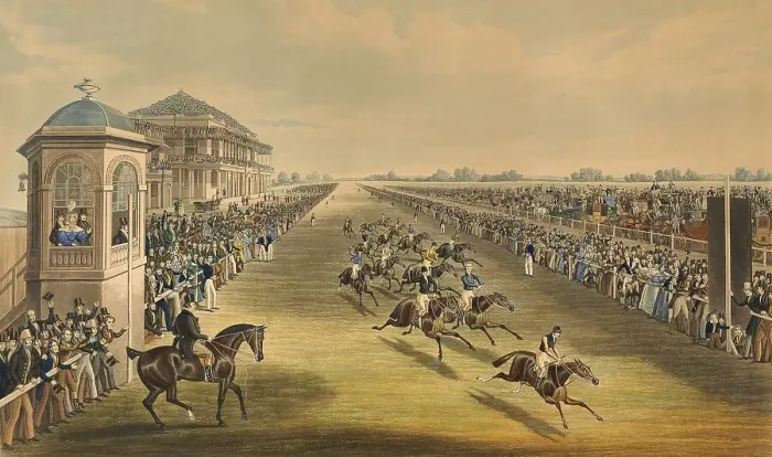 Framed Print : Doncaster Race for the Great St Legder Stakes Framed Print : Doncaster Race for the Great St Legder Stakes