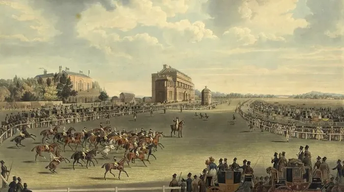 Framed Print : Doncaster Race for the Great St Legder Stakes
