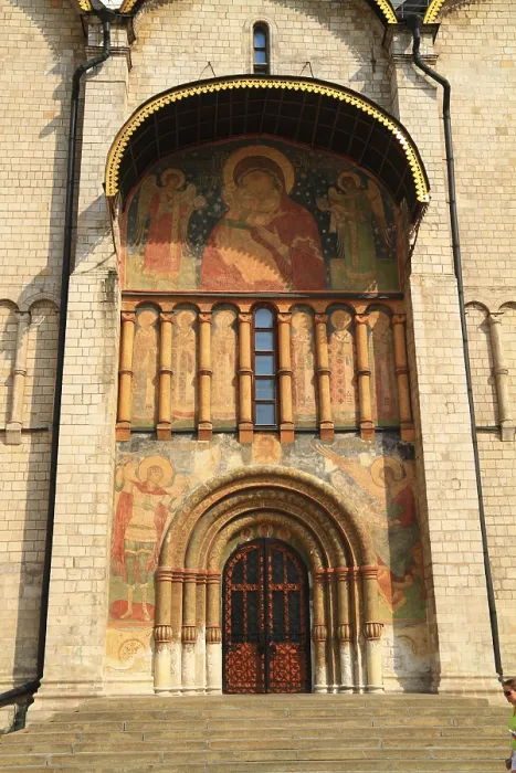 Framed Print : The Dormition Cathedral is the largest church within the Moscow Kremlin