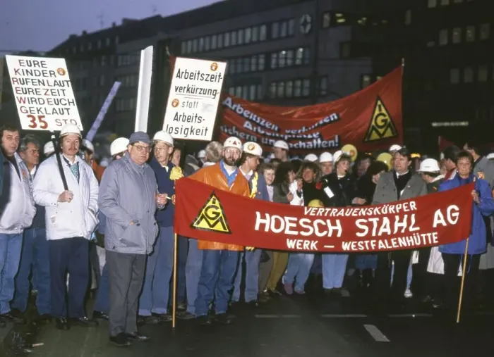 Framed Print : Dortmund. DGB demonstration and rally on 1