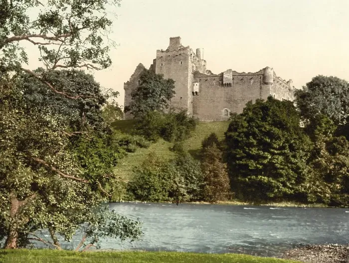 Framed Print : Doune Castle from the Teith, Scotland