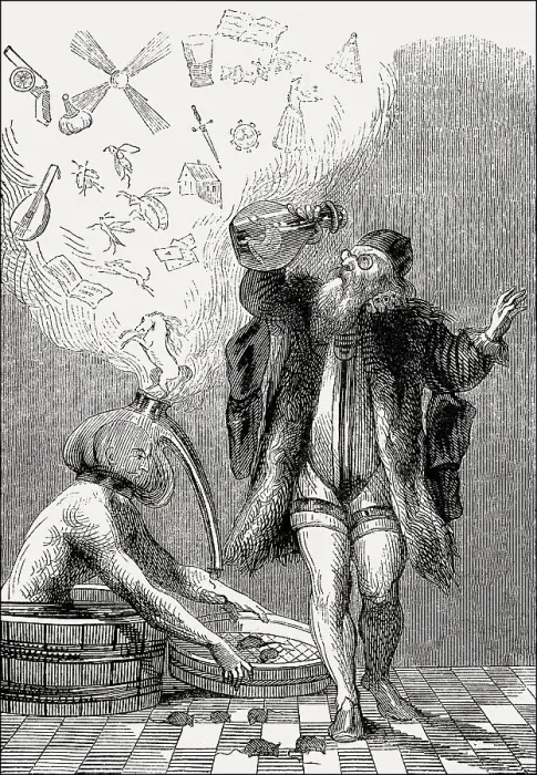 Framed Print : Dr. Filzhut, Doctor of Fools, Theodor de Bry Framed Print : Dr. Filzhut, Doctor of Fools, Theodor de Bry