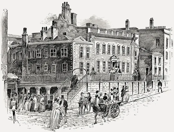 Framed Print : Dr. White's House, King Street
