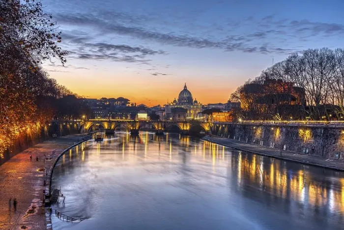 Framed Print : Dramatic sunset over the Basilica of St