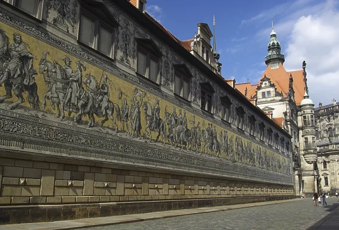 Framed Print : Dresden Procession of Princes, Dresden Procession of Princes