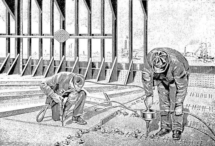 Framed Print : Drilling machines with compressed air drive in 1895 Framed Print : Drilling machines with compressed air drive in 1895