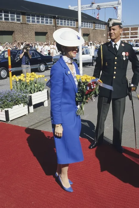 Framed Print : Drottning Silvia 1985 Queen Silvia of Sweden