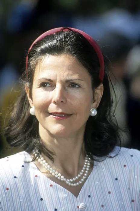 Framed Print : Drottning Silvia 1993 Queen Silvia of Sweden