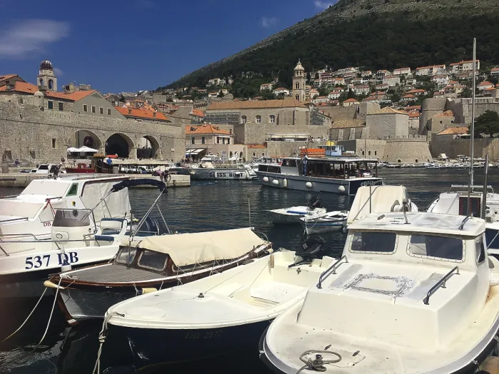 Framed Print : Dubrovnik Croatia at the holiday