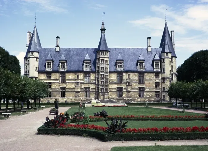 Framed Print : Ducal Palace of Nevers, France 1971 Framed Print : Ducal Palace of Nevers, France 1971