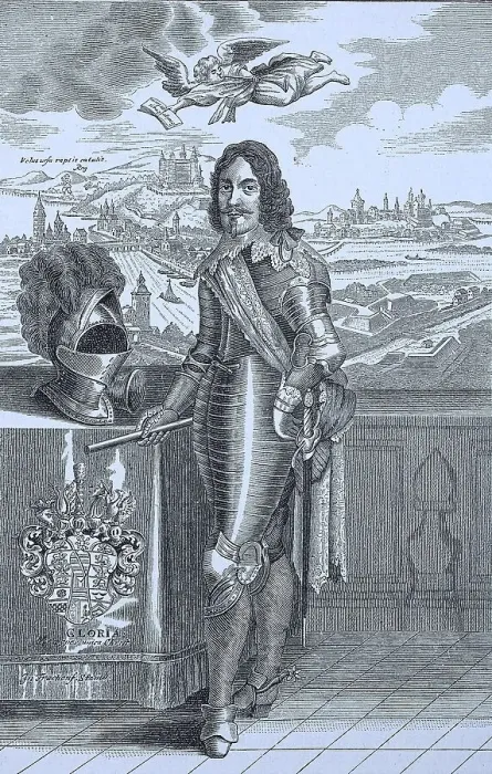 Framed Print : Duke Bernhard of Saxe-Weimar, 16 August 1604 Framed Print : Duke Bernhard of Saxe-Weimar, 16 August 1604