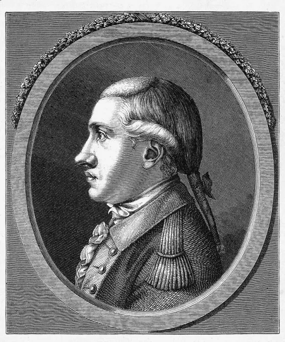 Framed Print : Duke Karl August (1757-1828), drawing from 1780