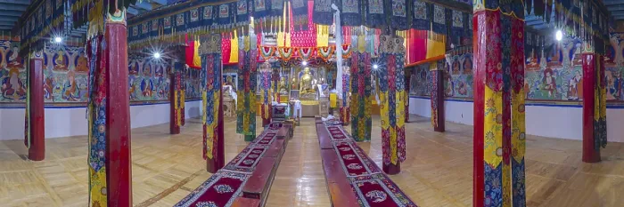 Framed Print : Dukhang, prayer and meeting room Framed Print : Dukhang, prayer and meeting room