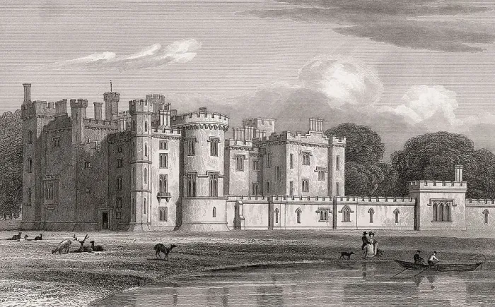 Framed Print : Duns Castle, Duns, Berwickshire