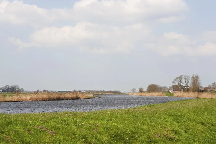 Framed Print : Dutch nature river landscape with the Eem