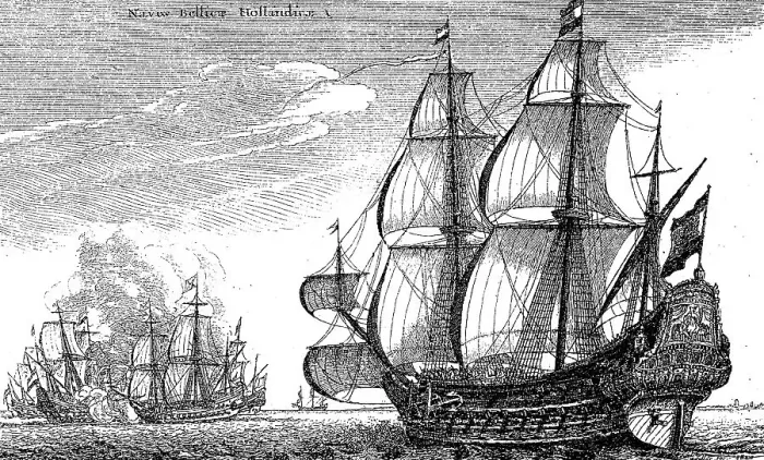 Framed Print : Dutch warship in the first half of the 17th century Framed Print : Dutch warship in the first half of the 17th century