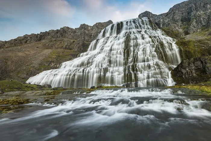 Framed Print : Dynjandifoss or Fjallfoss, largest waterfall of the Westfjords Framed Print : Dynjandifoss or Fjallfoss, largest waterfall of the Westfjords