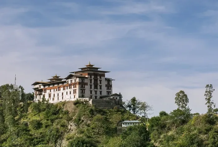 Framed Print : Dzong or Fortress of Trashigang Framed Print : Dzong or Fortress of Trashigang