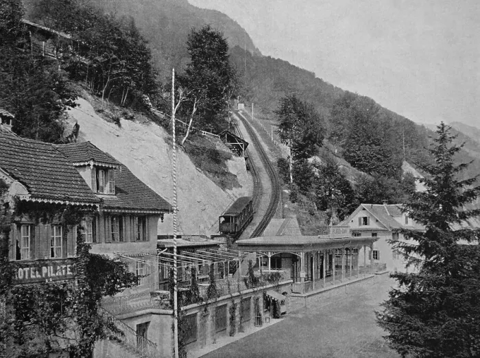 Framed Print : Early autotype of Alpnach, Canton Obwalden Framed Print : Early autotype of Alpnach, Canton Obwalden