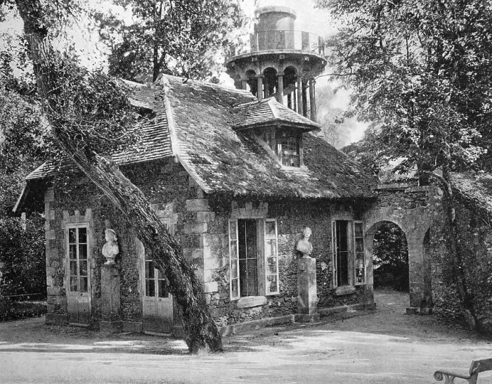 Framed Print : Early autotype of Le Hameau du Petit Trianon Framed Print : Early autotype of Le Hameau du Petit Trianon
