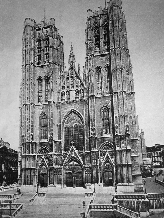 Framed Print : Early autotype, St. Michael and St Framed Print : Early autotype, St. Michael and St