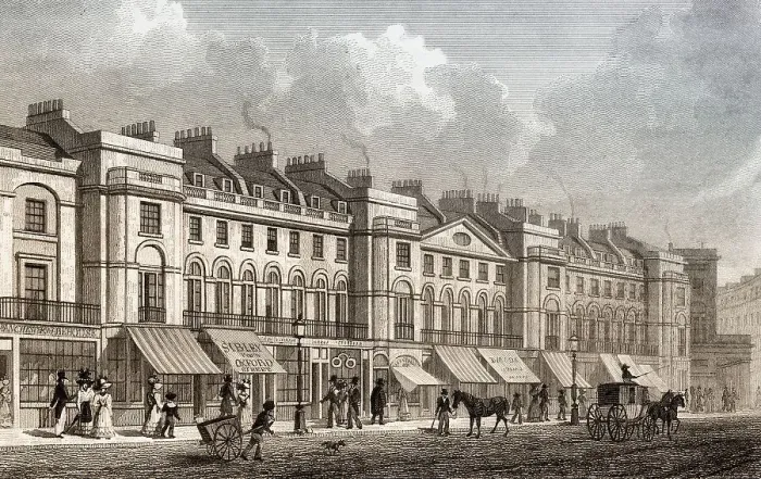 Framed Print : Part of the east side, Regent Street Framed Print : Part of the east side, Regent Street