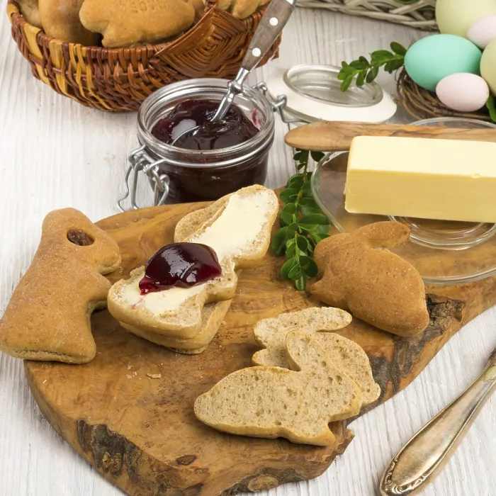 Framed Print : Easter breakfast
