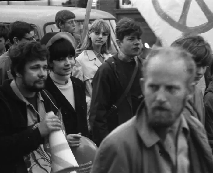 Framed Print : The Easter March 1968, Germany