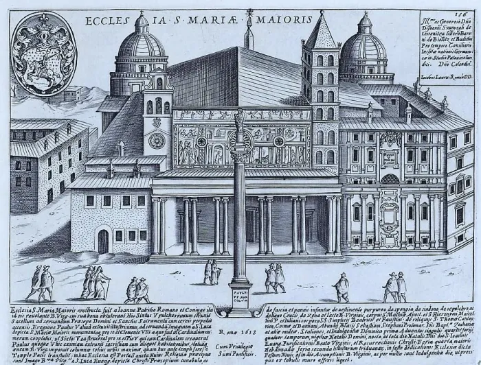 Framed Print : Ecclesia S. Mariae Maioris, The Church of Santa Maria Maggiore