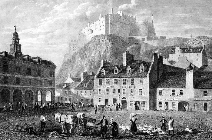 Framed Print : Edinburgh Castle, the castle in Edinburgh on Castle Rock