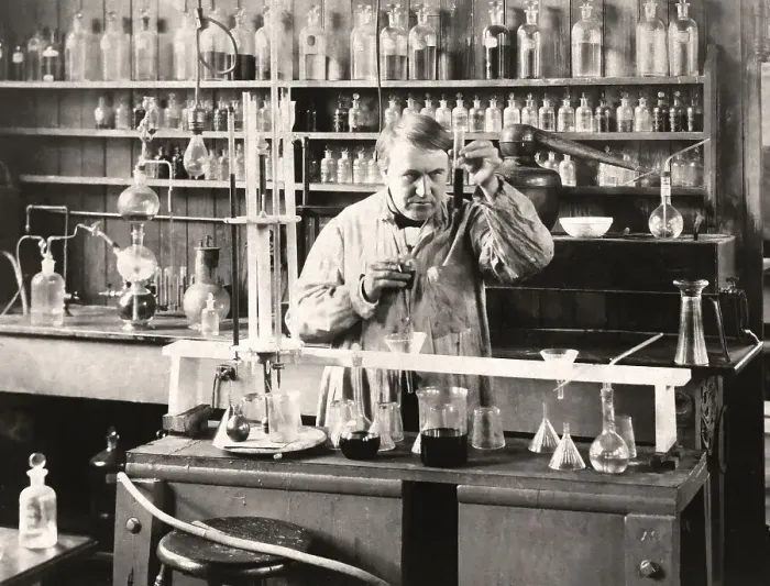 Framed Print : Edison's experimental development facility
