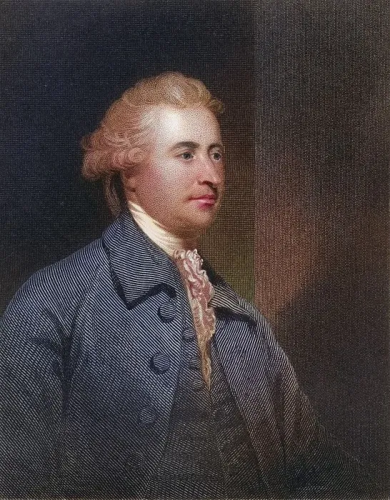 Framed Print : Edmund Burke 1729 to 1797 Anglo-Irish statesman