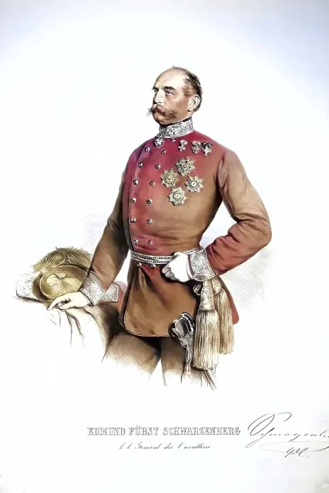Framed Print : Edmund Leopold Friedrich Fuerst zu Schwarzenberg (born 18 November 1803 in Vienna, died 17 November 1873 at Worlik Castle in Bohemia) was the last Austrian field marshal appointed in the 19th century, Historical Framed Print : Edmund Leopold Friedrich Fuerst zu Schwarzenberg (born 18 November 1803 in Vienna, died 17 November 1873 at Worlik Castle in Bohemia) was the last Austrian field marshal appointed in the 19th century, Historical