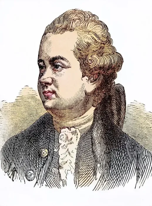 Framed Print : Edward Gibbon (born 8 May 1737 in Putney)